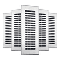 thumbnail image 5 of Prima Decorative Hardware Cast Aluminum Floor Register Size 3" X 10" VR102, 5 of 20