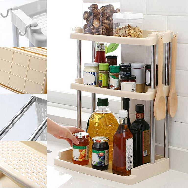 maytalsoy Spice Herb Holder Sliding Rack Kitchen Cupboard Cabinet