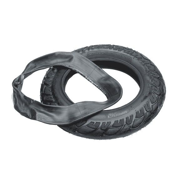 ICERUN Electric Scooter Tire Designed for 12.5X2.25 (62-203) Tires Rubber for Electric Scooter Electric Scooter Scooter Rubber Tire,Black