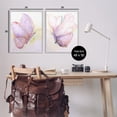 thumbnail image 6 of Stupell Industries Girls Glam Butterfly Wings Animals & Insects Painting Gray Framed Art Print Wall Art, 24 x 30, Set of 2, 6 of 9