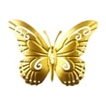 thumbnail image 2 of AURIGATE Butterfly Wall Decor, 3D Iron Hanging Butterfly Art Sculpture for Home Living Room Patio Garden Decor, 2 of 7