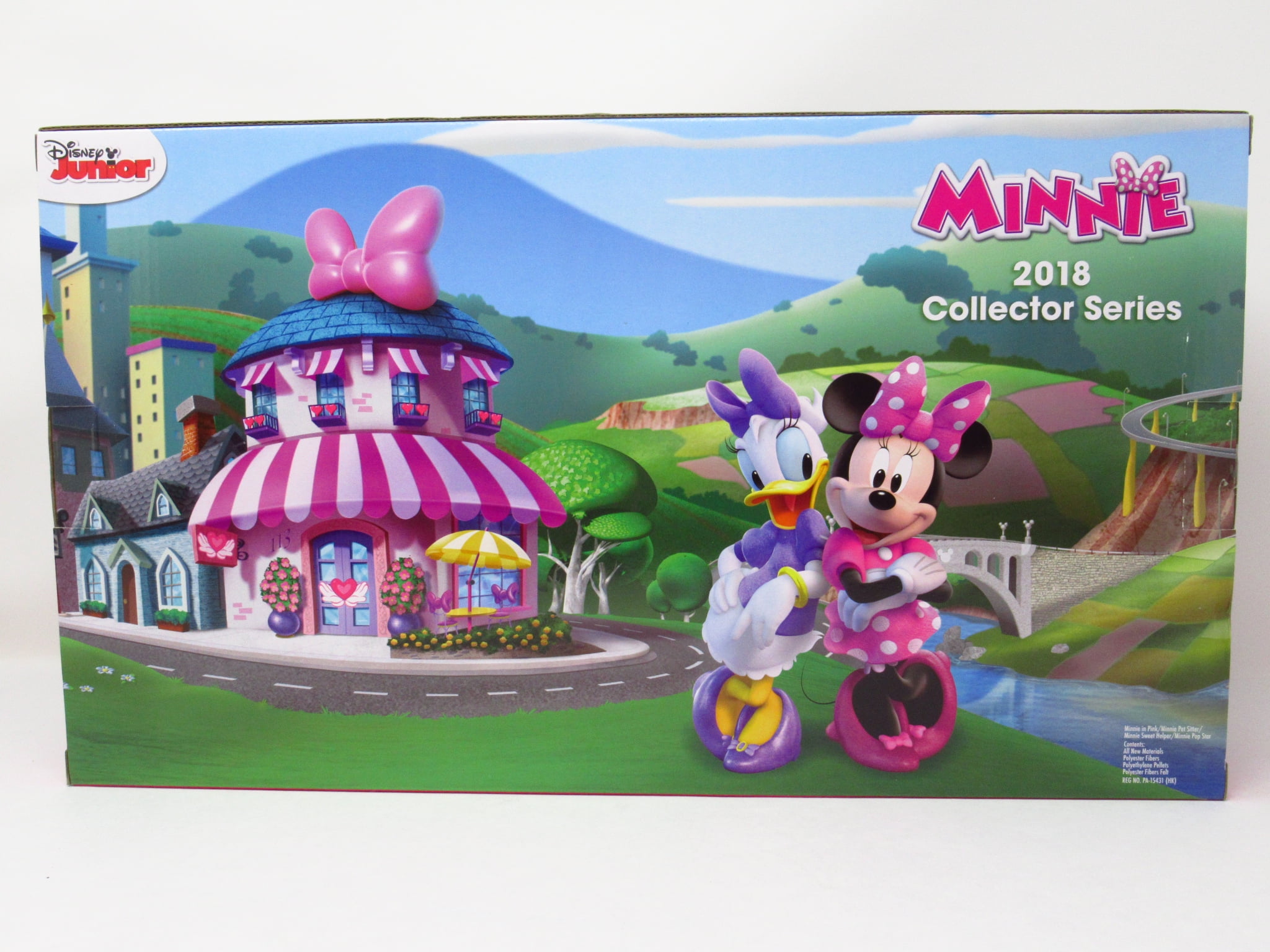 Disney Junior 18 Collector Series 4 Pack Minnie Mouse Plush Toy Dolls Walmart Com Walmart Com