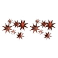 thumbnail image 3 of QualitChoice 1 Set Star Decorations Household Interesting Exquisite Stars Pendant Party Supply Craft Decoration Decor Props for Layout Rose gold 2Set, 3 of 6