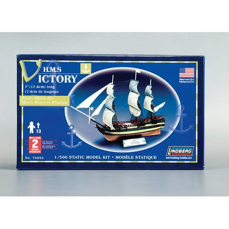 R1 Models - HMS Victory 1/500 Scale Plastic Model Kit - 38 Pieces - Skill Level 2