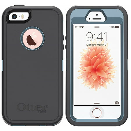 OtterBox Defender Series Case & Screen Protector (NO Holster) Protective & Durable for iPhone SE, iPhone 5s, iPhone 5 - Non-Retail Packaging -
