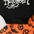 thumbnail image 6 of REgarm My First Halloween Baby Boy Outfit Long Sleeve Romper Pants Hat Pumpkin Clothes Fall Winter Clothes,3-6 Months, 6 of 7