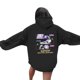 thumbnail image 3 of Pop cazadora para niña Hooded Sweatshirt,Soft Streetwear Pullover,Cute Long Sleeve Hoodie for Fall Winter Unisex （Black）, 3 of 4
