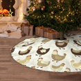 thumbnail image 6 of KLL Chicken Cartoon Christmas Tree Skirt 36" ,Party Decorations Farmhouse for Christmas Decorations Holiday Party, 6 of 6