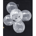 thumbnail image 3 of Bat Confetti Halloween Balloons 12" – 5 Pack Latex Balloons with Ribbon for Spooky Halloween Party Decor, 3 of 3