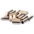 thumbnail image 2 of Wheels Manufacturing Cable Housing Ferrule - Brass 5mm Bottle of 50, 2 of 4