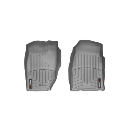 WeatherTech Custom Fit FloorLiners compatible with 1997-2001 Jeep Cherokee - 1st Row (Driver & Passenger), Grey