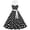 Black*, variant on RUTAYY Women's Dress Polka Dot Halter Sleeveless Party A-Line Slim Fit Casual Daily Wear Beach Vacation Dresses