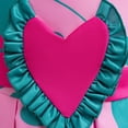 thumbnail image 3 of Girls Valentine's Day Costume Love and Heart Short Sleeve Dress,3-9, 3 of 5