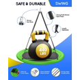 thumbnail image 6 of MIHOVER 43 Inch Saucer Tree Swing Flying Indoor Outdoor Play Set Swing for Kids - Green, 6 of 8
