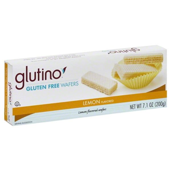 Glutino GlutenFree Lemon Flavored Wafers 7.1 oz. Box