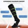 thumbnail image 4 of Lanola 3 Pairs Kids Youth Baseball Socks Cushioned Soccer Football Softball Socks for Boys Girls, 4 of 6