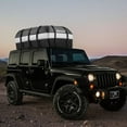 thumbnail image 4 of Car Top Cargo Carrier 21 Cubic ft Bag with Reflective Strip, 840D PVC Soft Roof Top Cargo Bag 100% Waterproof Fit for All Vehicle with/without Rack, Black, 4 of 9