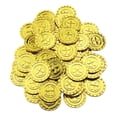 thumbnail image 1 of 100 piezas de trébol de cuatro hojas, amuletos de la suerte, monedas de la suerte para mujeres. Oro, 1 of 9