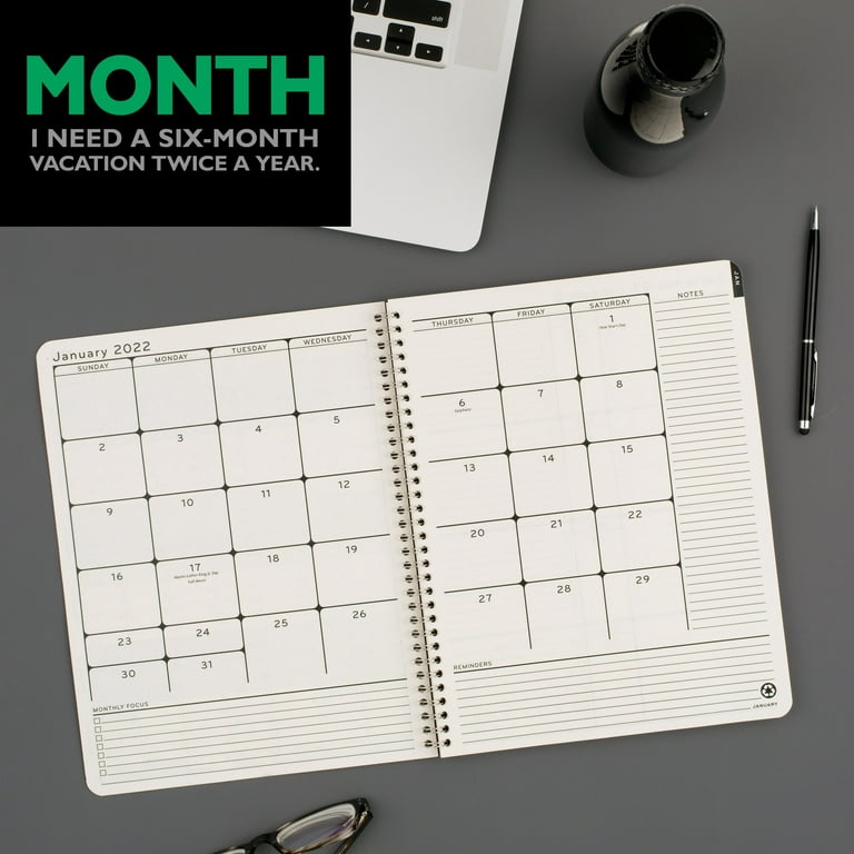 Monthly Planner Notebook