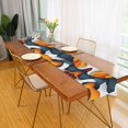 thumbnail image 2 of Yayeee Table Runner 90 inches Long Home Kitchen Dinning Party Decoration, Abstract Wavy, 2 of 7