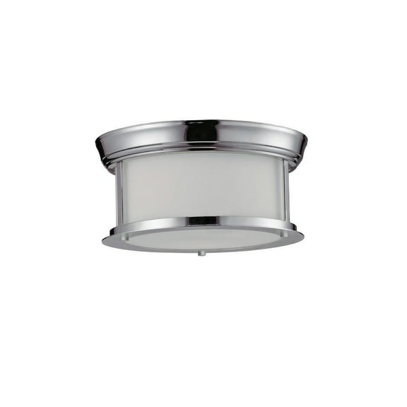 2 Light Flush Mount in Seaside Style 10.75 inches Wide By 5 inches High Bailey Street Home 372-Bel-1176746