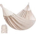 thumbnail image 1 of Hamaca Familiar Tejida a Mano Estilo Maya con Bolsa - HappyPicnic, 1 of 8
