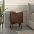 thumbnail image 5 of Home Square 2 Piece Set with Nightstand and 4-Drawer Accent Chest in Walnut, 5 of 17