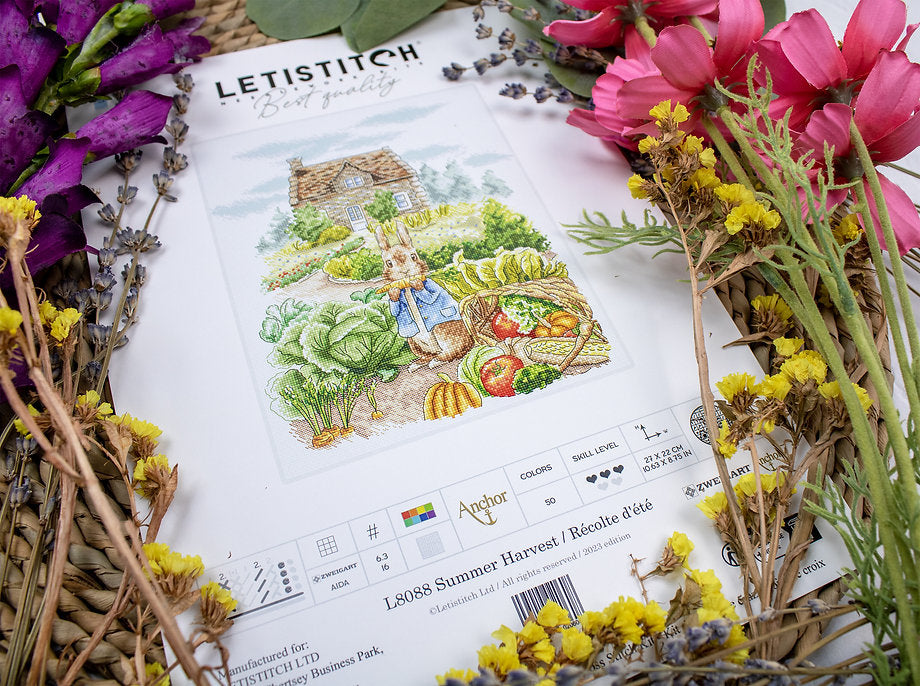 Summer Harvest L8088 Counted Cross Stitch Kit