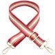 thumbnail image 1 of Bolso bandolera ancho con correa de 1,50 pulgadas ajustable para mujer Bolso de lona rojo, 1 of 7