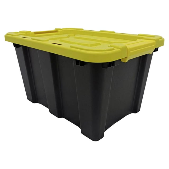 Tnarru Boîte de Rangement Organisateur de Coffre de Voiture Équipement Réutilisable Utilitaire pour Garage Organisation Conteneur pour Randonnée Voyage Garage 47cmx33cmx27cm