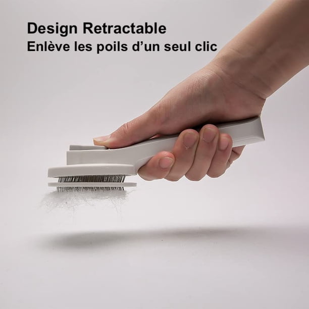 Types of gentle, self-cleaning brushes and coat match
