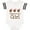 Football White and Black, variant on Inktastic Grammy's Girl Daisies Girls Baby Bodysuit