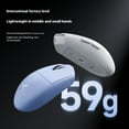 thumbnail image 4 of MCHOSE G3 V2 Esports Mouse Wireless Tri-mode Lightweight Bluetooth 800mAh PAW3311 M HUB Laptop Gaming Mice PC Accessories G3 A G3 V2 Blue, 4 of 7