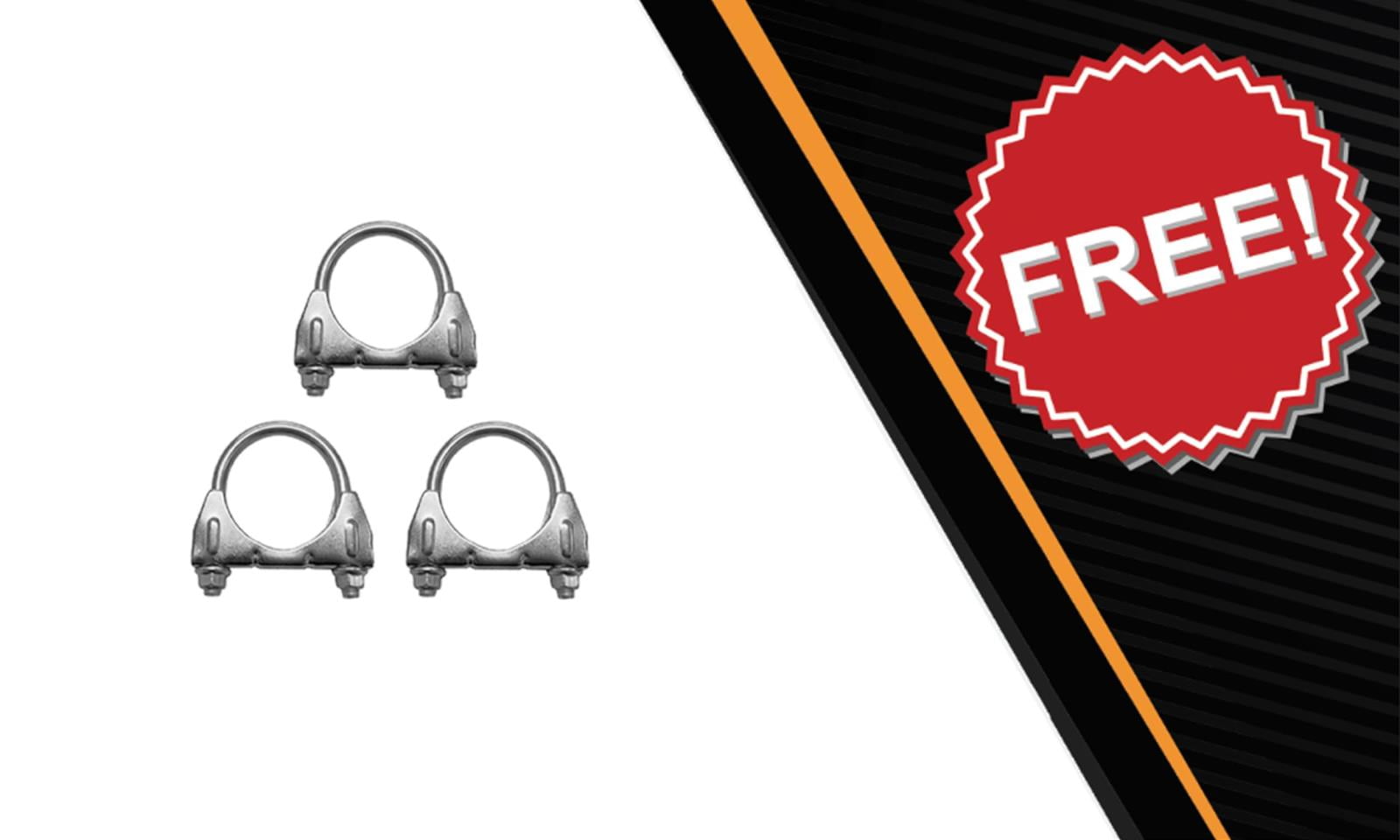 Northeastern Exhaust Muffler & Resonator Kit Fits 2008-2010 Chrysler Town & Country, Dodge Grand Caravan & Volkswagen Routan 3.3L/3.8L/4.0L - Direct Fit | Stainless Steel | Includes Clamps