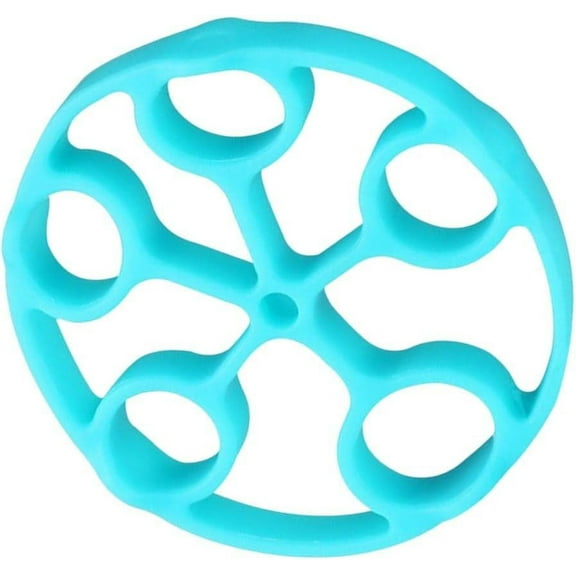 Silicone Finger Exerciser Hand Gripper Exercise Trainer Strength Forearm Training Finger Strengthener for Fitness Climbing Sports Gym Player, Blue 8.8LB