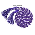 thumbnail image 2 of Graduation Rope Honor Rope Graduation in 2025 Graduate with Tassel Bachelor's Formal Dress Doctoral 67 Inches Long Blue and White, 2 of 5