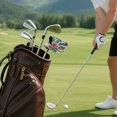 thumbnail image 7 of Haosy Cactus and Desert Flower Golf Mallet Putter Cover Strong Magnetic Leather Golf Club Headcover Closure, 7 of 7