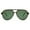 Dark Brown Pattern/Green, variant on PrimeCook Shop Classic Polarized Aviator Sunglasses for Women Men, Retro Trendy Aviators Shades SJ2201