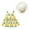 Yellow, variant on Girls Toddler Summer Casual Sleeveless Prints Dress Dance Party Dresses Clothes Girls Dresses for Holiday Beach Vacation School Daily Play Wear