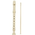 thumbnail image 1 of Soprano Descant Recorder Flute Instrument 8 Hole with Cleaning Rod - Beginner Music Wind Woodwind Instrument for Kids Students 𝗦𝗰𝗵𝗼𝗼𝗹 Band Class Learning, 1 of 9