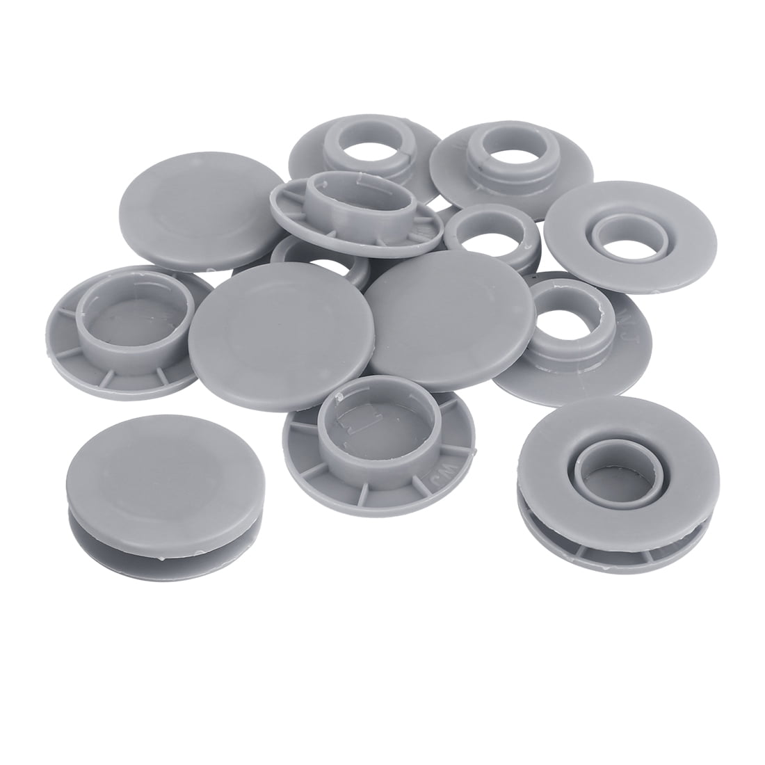 Car Floor Mat Clips 8 Sets Gray 1.48 Inch for Mercedes GLK SLK ML RS