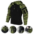 thumbnail image 2 of Camisa táctica para hombre, camiseta de combate militar de camuflaje estadounidense, ropa de caza y acampada para Airsoft y Paintball, 2 of 4