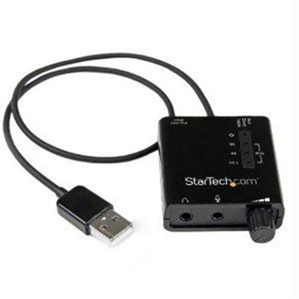 StarTech USB Stereo Audio Adapter Card with S/PDIF Digital Audio Walmart.com