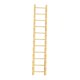 thumbnail image 1 of Miniescalera decorativa de madera para decoración del Festival de Primavera chino, miniescalera decorativa para el hogar, sala de estar, mesa, , Amarillo 11 pasos, 1 of 5