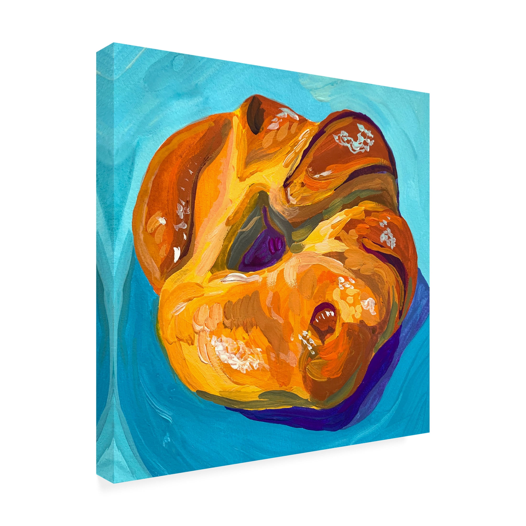 Trademark Fine Art Key and Sea Croissant Canvas Wall Art