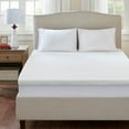 thumbnail image 3 of Sleep Philosophy All Seasons 3" Cooling-to-warming Reversible Memory Foam Mattress Topper King, 3 of 5
