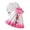 78Multicolour199, variant on XAOFW Girl's Outfit Sets Easter Fly Sleeve Ruffles Coat And Cartoon Prints Pants Headbands 3 Piece Outfits Casual Play Stylish Comfortable Clothes Sets
