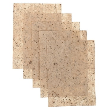 LEXSOMEO 20PCS Mulberry Paper Craft Paper Handmade Paper Decoupage Paper Calligraphy Papers Sheet DIY Painting Papers for Scrapbook Decoupage Drawing Writing