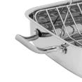 thumbnail image 4 of Lagostina Rôtissoire en Acier Inoxydable 18/10 avec Grille, 39 cm X 28 cm (15.3 Po X 11 Po), 4 of 5