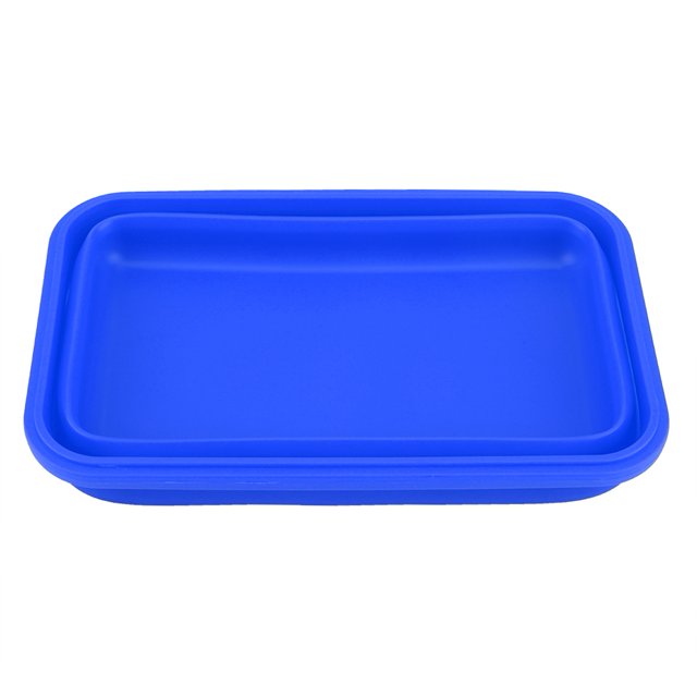 Envase de comida 2 colores 1200 ml rectángulo silicona Bento ANGGREK Otros